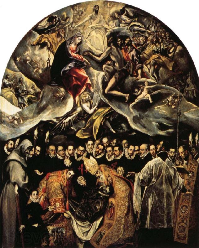 El Greco The Burial of Count of Orgaz